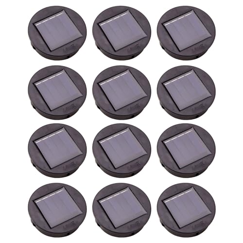 Cellules solaires rondes de rechange pour illuminer vos allées de jardin