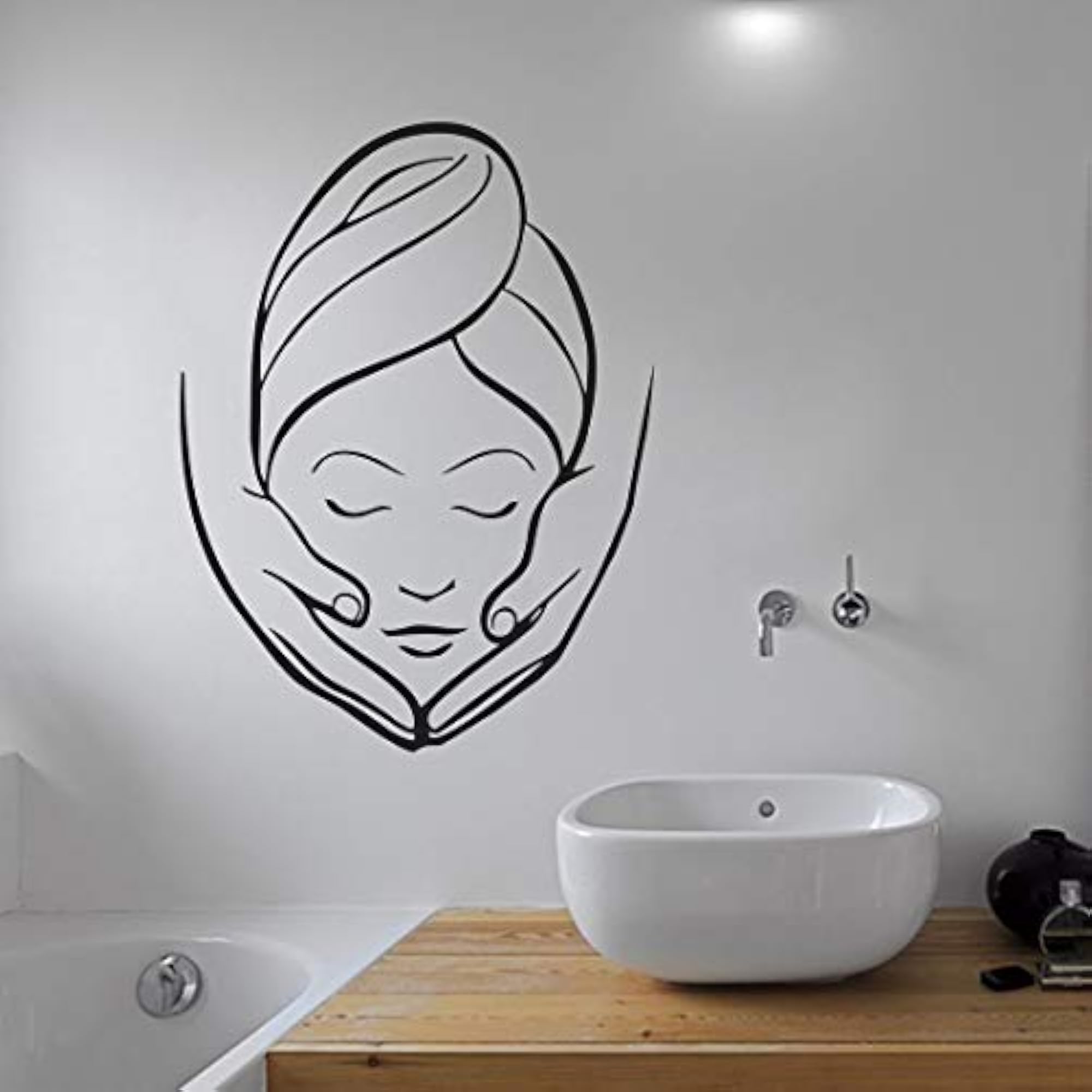 LANSTICK SPA Sticker for WALL Decoration