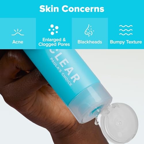 13 Best Products for Cystic Acne - Top OTC Treatments That Work Fast 2 Paula's Choice CLEAR Anti-Redness Exfoliating Solution, 2% Salicylic Acid Liquid Exfoliant for Face, Face Exfoliant for Mild to Severe Acne & Breakouts, Blackhead-Prone Skin, Fragrance-Free