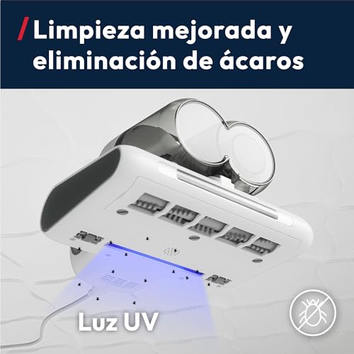 Miniatura 4 de Hoover Aspirador De Mano Hmc5 Para Colchones: Limpieza Eficaz, 4 Funciones Automáticas: Beat Roll, Aspirado, Luzuv Y Secado. Modelo Ligero Y Manejable. Elimina El Polvo En Colchones, Sofás, Tapicerías