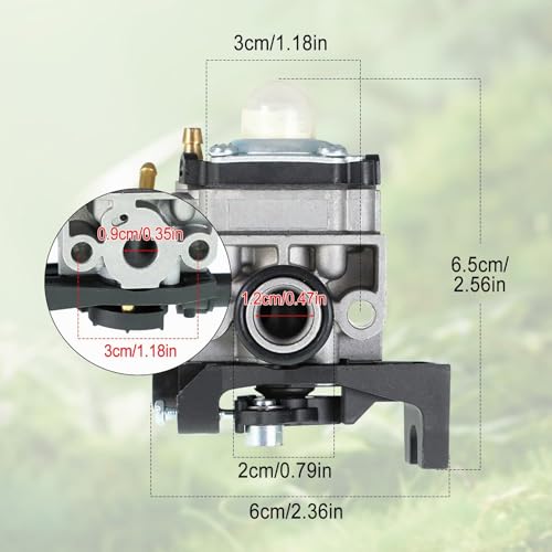 Vergaser Kit für Honda GX 35 GX25 GX25N GX25NT GX35NT FG110 FG110K1 HHT35 HHT35S, 4-Takt-Motor ersetzt 16100-Z0Z-034 16100-Z0Z-815 16100-Z0H-822 5 1611 00-Z0H-053