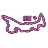 Cheery Lynn Designs Provincia Dies-Prince Edward Isla, A .25-Inch 3.25-Inch, Otros, Multicolor