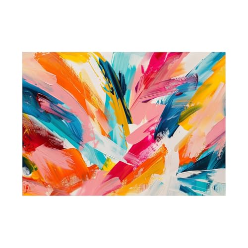 Impression sur toile abstraite haut de gamme pour une décoration chic