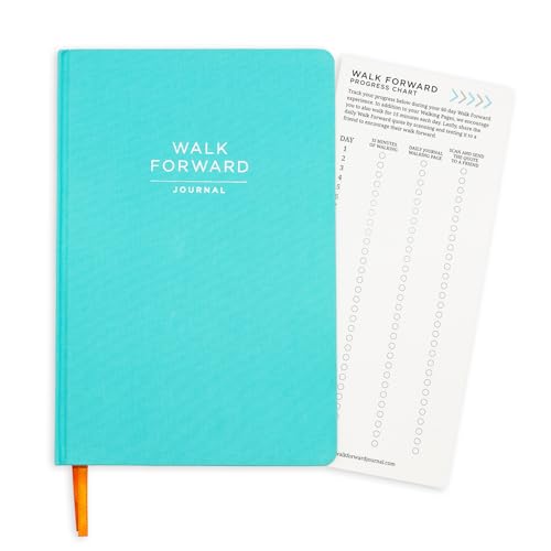 The Walk Forward Journal – (Teal) A 60-Day Daily Journal