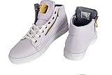YOUNG FASHION BARBOSSA DJ PARTY STYLE VIP MODE HERREN BOOTS HALBSCHUHE WEIß
