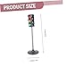 PERSELOSO Boys and Girls Traffic Light Toy Educational Simulation Signal Light for Early Learning Safe Plaything for Boys and Girls for Traffic Safety Education