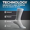 DexShell Waterproof Wading Socks Knee High for Men & Women, Hiking Trail Running in Cold Wet Conditions, Lightweight Coolmax Inners with Breathable PFOA-free Membrane, Unisex XL, JBB Black #3