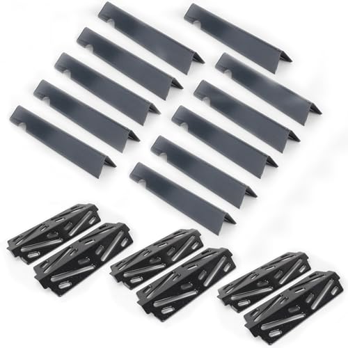 Image of SafBbcue Genesis II Flavor Bars Heat Deflector Replacement Parts for Weber Genesis II Grill Parts GS4 66034 /66796 Flavor Bars&66687 /66041 Heat Deflector Replacement for Genesis II E-610&II LX E /ES-640