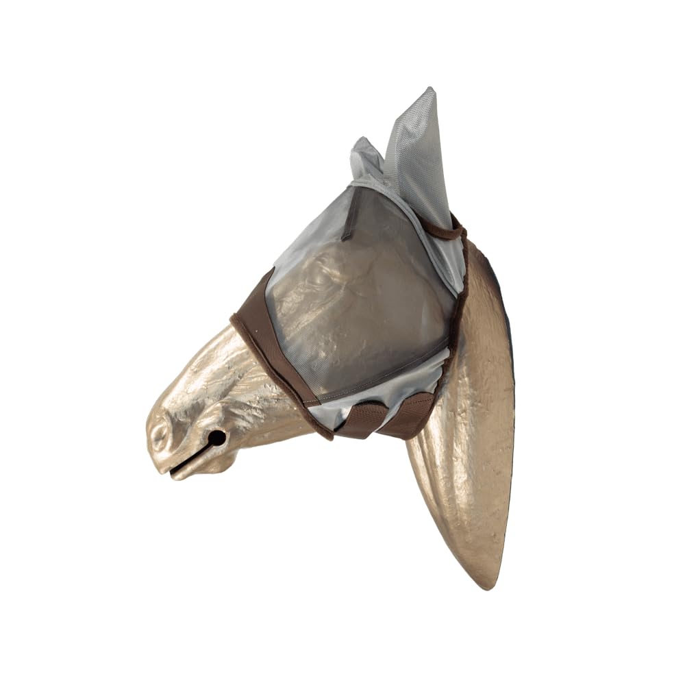 Kentucky Horsewear - Masque Anti-Mouches Classie - Professionnel - Noir - Moyen