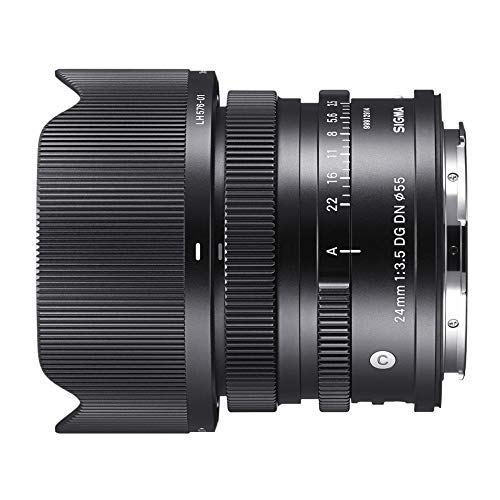 Objectif SIGMA 24mm f/3.5 DG DN Contemporary Sony E finition métal haut de gamme