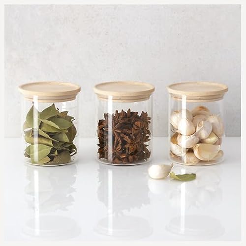 Miniatura 6 de 5five - Lote De 3 Tarros De Cristal Herméticos 350 Ml Hermet