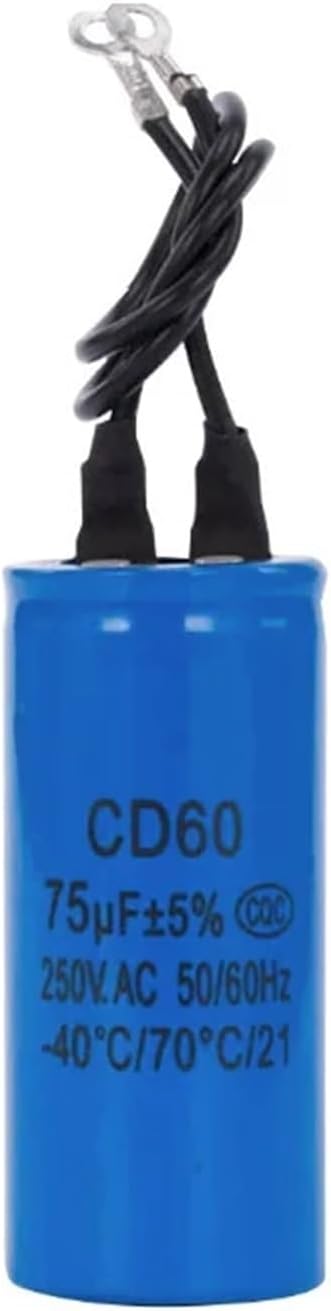 CD60 Capacitor 75UF 250V 1PCS