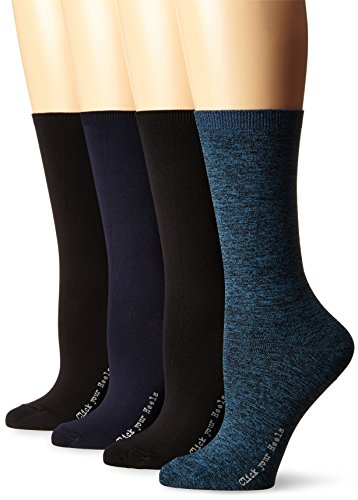 HUE Women's Body Socks 4 Pk