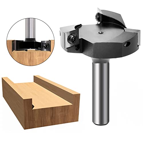 Sinoprotools Fresa per Spianare Legno Gambo 12 mm