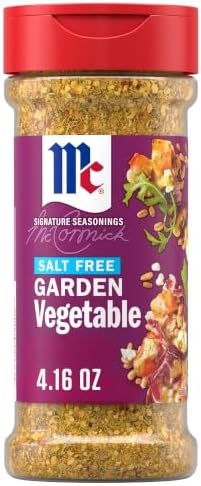 McCormick Salt Free Vegetable Seasoning, 4.16 oz
