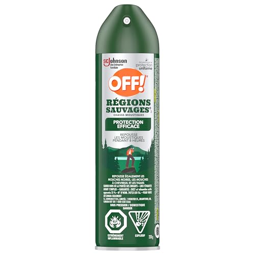 OFF! Deep Woods Insect and Mosquito Repellent, Bug Spray with Deet, Ideal Camping, Hiking, and Hunting Essentials, Bug Repellent Safe for Clothing, 230g (Packaging May Vary) image 3
