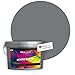Produktbild WALLCOVER Colors Wandfarbe grau für Innen 1 L Innenfarbe Moon 6B Matt | Profi Farbe Innenwandfarbe in Premium Qualität | weitere Größen und Farbtöne erhältlich