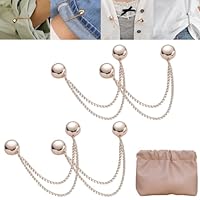 Pinces à Vêtements Magnétiques Multifonctions, Paquet De 4 Aimants Puissants Pour Hijab Avec Chaîne, Boucle Magnétique Pour épingle à Foulard, épingles à Vêtements Colorées Sans épingles, épingles