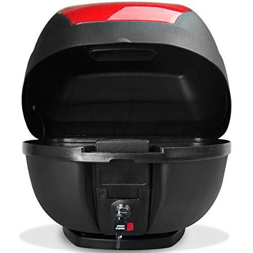 Baú Bauleto 28 Litros Smart Box Refletor Vermelha Pro Tork