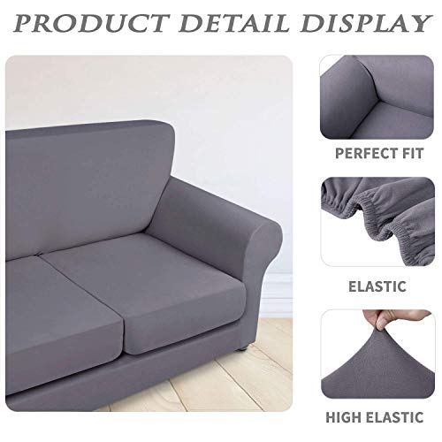 Hyha 2 Piece Stretch Chair Covers For Living Room thumb #5