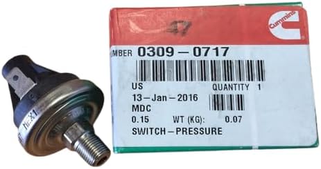 Onan 0309-0717 Pressure Switch 309-0717 Genuine