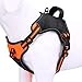 PPBond No Pull Dog Harness, Reflective Padded Dog Vest, Comfortable and Sturdy, Thickened Handle, for Training and Walking, Orange