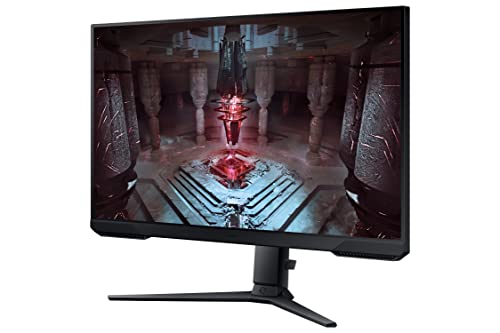 Image of Samsung 27 inch (68.5cm) Odyssey G5 2K Gaming Monitor|QHD 2560 X 1440|165Hz|1ms|300nits|Ports-HDMIx2,DP,Headphone|DP Cable|HDR10|FreeSync Premium|Height-Tilt-Pivot Adjustable Stand|LS27CG510EWXXL|Black