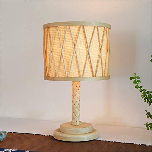 Desk Lamp Simple Rural Creative Handmade Rattan Bamboo Art Solid Wood Table Lamp E27 with Button Switch for Study Office Bedroom Bedside Reading Lamp steampunk buy now online Desk Lamp Simple Rural Creative Handmade Rattan Bamboo Art Solid Wood Table Lamp E27 with Button Switch for Study Office Bedroom Bedside Reading Lamp steampunk buy now online