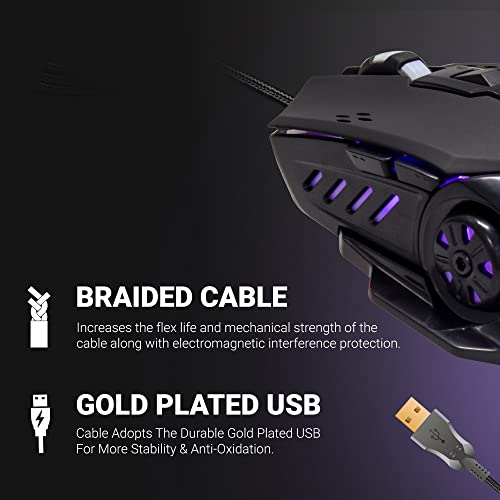 Image of Ant Esports GM70 USB Optical Gaming Mouse