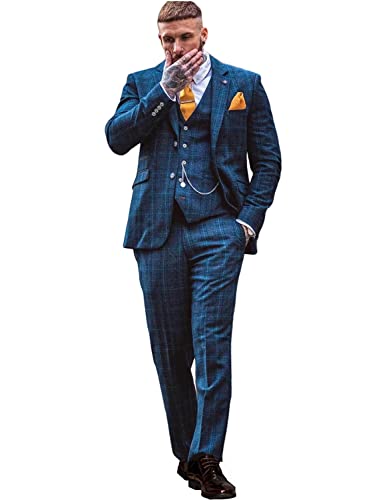 Costume 3 pièces de qualité supérieure à revers échancré pour cérémonies masculines