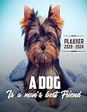  A Dog Is A Man\'s Best Friend Planner 2020-2024 (5 Year Planner): 60 Months Yearly Planner Monthly Calendar, Agenda Schedule Organizer and Appointment ... Terriers/Gift For Yorkshire Terriers lovers.