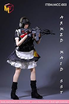 現状ミリタリー女性メイドアクションフィギュア用衣装武器アクセサリー 現状ミリタリー女性メイドアクションフィギュア用衣装武器アクセサリー