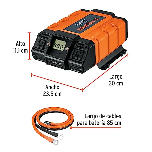 Inversor Truper 1500W 3 Imagen adicional