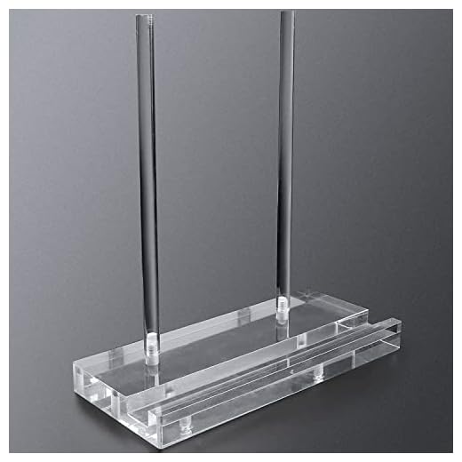 EmoH Tabletop Acrylic Book Display Stand,Clear Acrylic Display Easel, Tablet Holder for Displaying Pictures,Books,Music Sheets,Notebooks,CDs.etc - Acrylic 2X Stand Hold