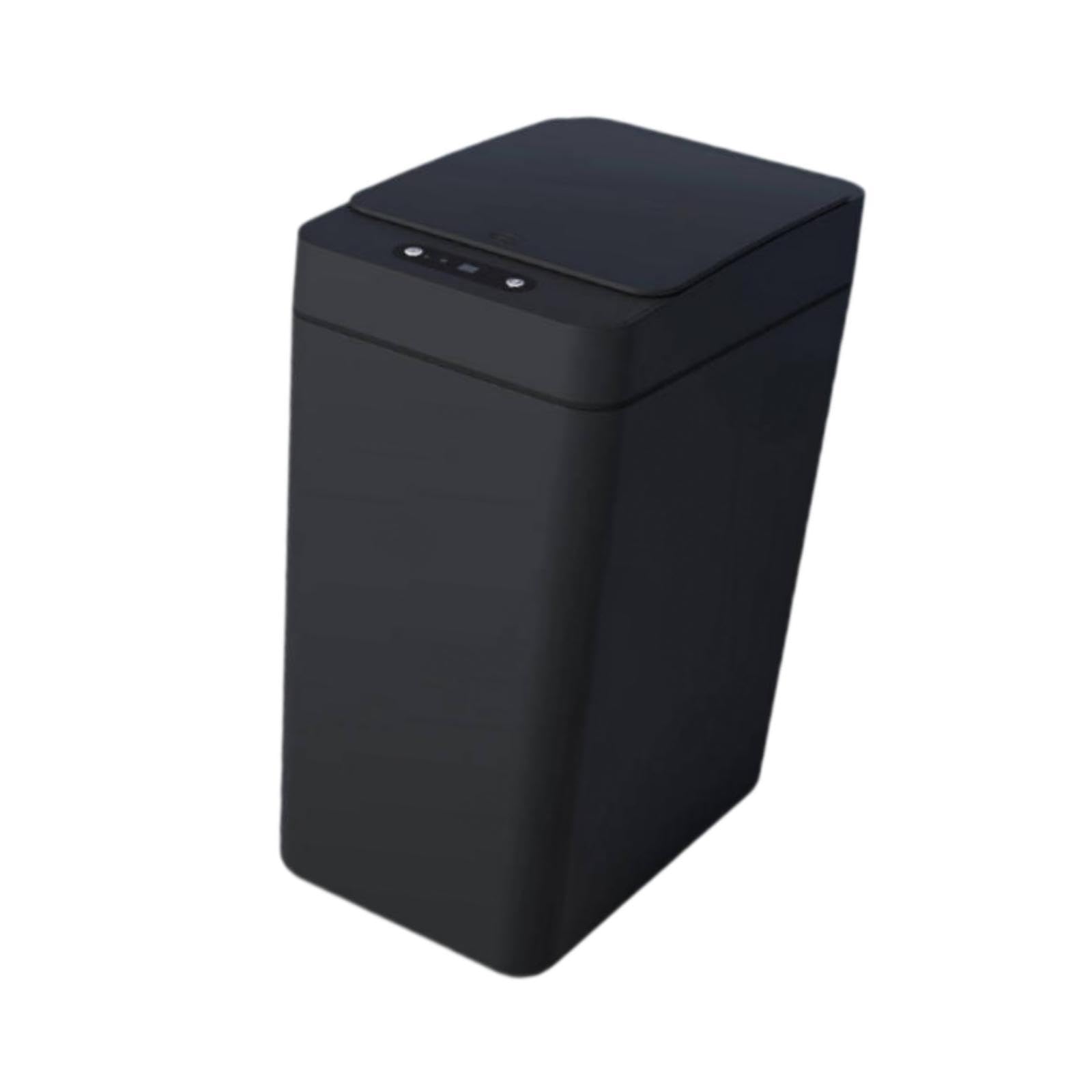 CALANDIS® Bathroom Smart Touchless Trash Slim with Lid for Office Living Room Home Black | Trash Cans & Wastebaskets | Household Supplies & Cleaning 4