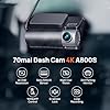 70mai 4K Dash Cam Front and Rear with STARVIS, Dashcam with 5GHz WiFi, GPS Car Camera, Super Night Vision, ADAS, 3'' IPS Screen, 24H Parking Mode, Time-Lapse, Loop Recording, Support 256GB Max (A800S) #1