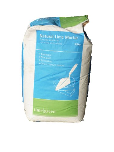 Lime Green Buff Coloured Natural Hydraulic Lime Mortar NHL 3.5 (25Kg)