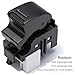 Weasch Passenger Front Rear Side Power Window Switch, Compatible with 1991-2011 Toyota Tacoma Tundra Sienna Solara Matrix Corolla 4Runner RAV4, Scion xA xB tC, Geo Prizm Replace 84810-12080