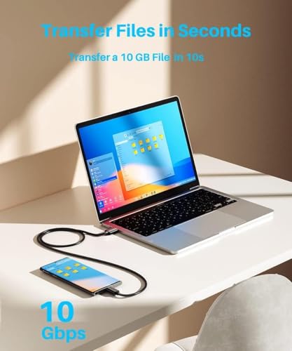 Image of butee Motorola Turbo Charging USB A to C Data Cable for Motorola Edge 60 Fusion /Edge 50 Fusion /Edge 50 Ultra /50 Pro /Razr 50 Ultra /Moto G45 /G54 /G64 /Moto E40 /Moto G35 & Support Other USB C Device