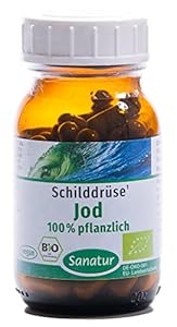 Sanatur BIO Jod 100% Pflanzlich Kapseln