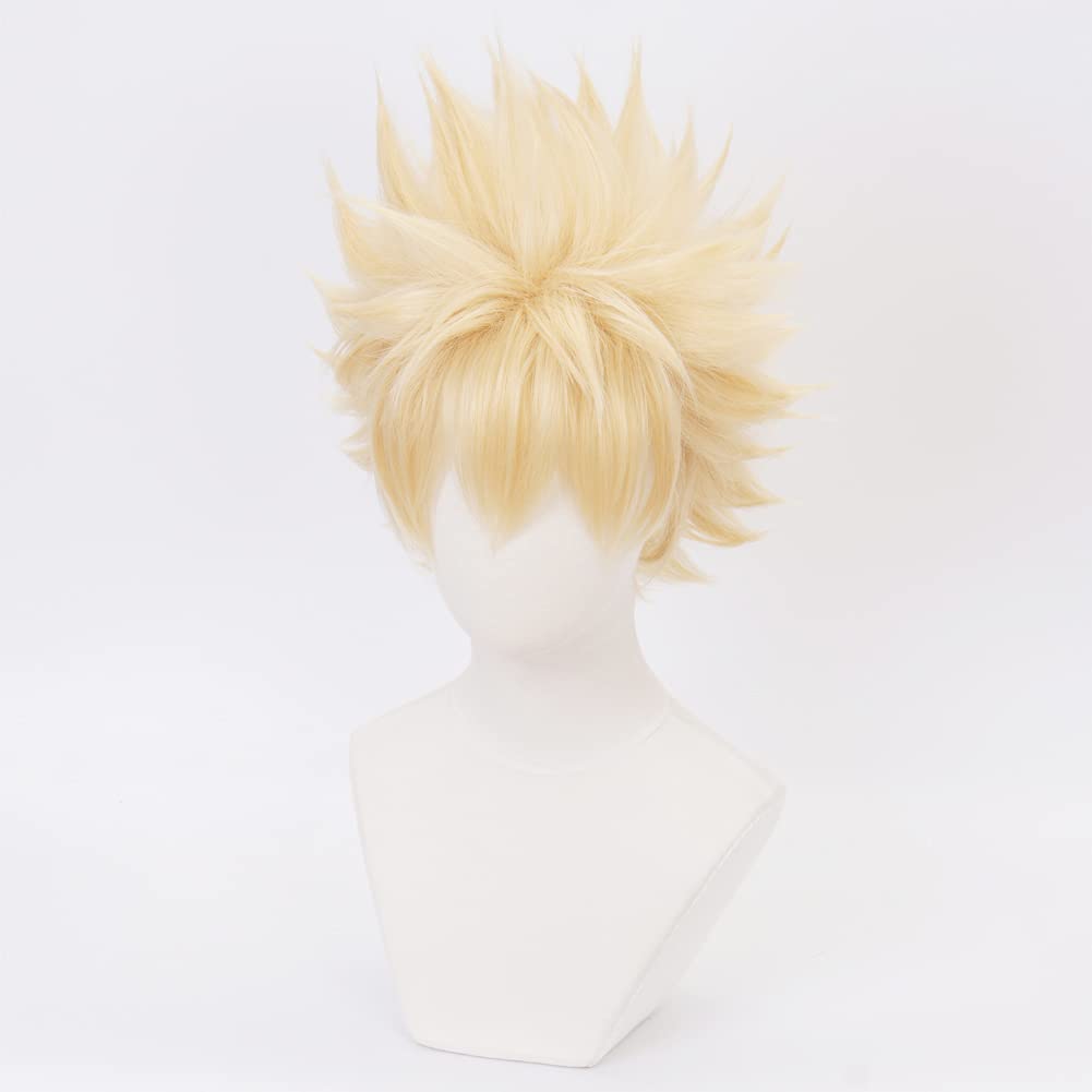 Amazon.co.jp: HIROAKIYA 爆豪勝己 コスプレ ウィッグ ウィッグネット
