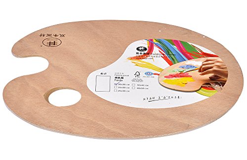 Art Pavilion Small Wooden Palate For Professional Artist Beginners And Art Enthusiast (Arora030) Art Pavilion Small Wooden Palate For Professional Artist Beginners And Art Enthusiast (Arora030)