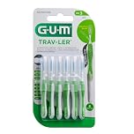 GUM TRAV-LER Proxabrush INTERDENTAL 1414 Pack of 3