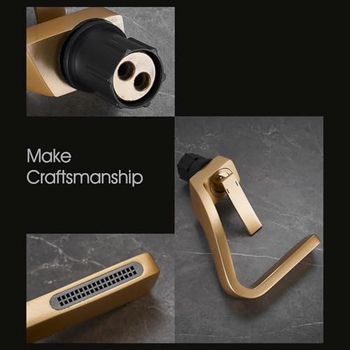 Grifo de cascada para baño LWX monomando negro ideal para renovar el lavabo 3