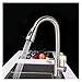Kitchen Faucet Single Hole Pull Out Spout Kitchen Sink Mixer Tap Stream Sprayer Head Sink Mixer Tap Mounted Tool(Balck)