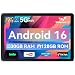 Whitedeer Tablet, Tablet 10 Zoll, Android Tablet mit 30GB RAM 128GB ROM, Octa-Core, HD IPS Touchscreen, 5000mAh Akku, WiFi 6, Bluetooth 5.0, Dual Kamera, Face ID, Google-Zertifiziert, Schwarz