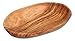 Saladier ovale en bois d'olivier env. 18 x 11 cm