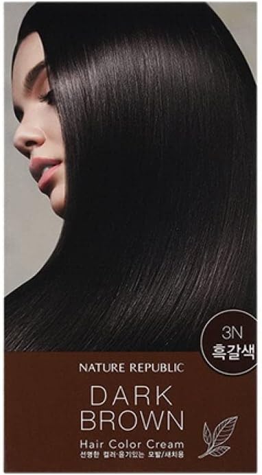 Nature Republic Hair & Nature Hair Color Cream 3N Dark Brown