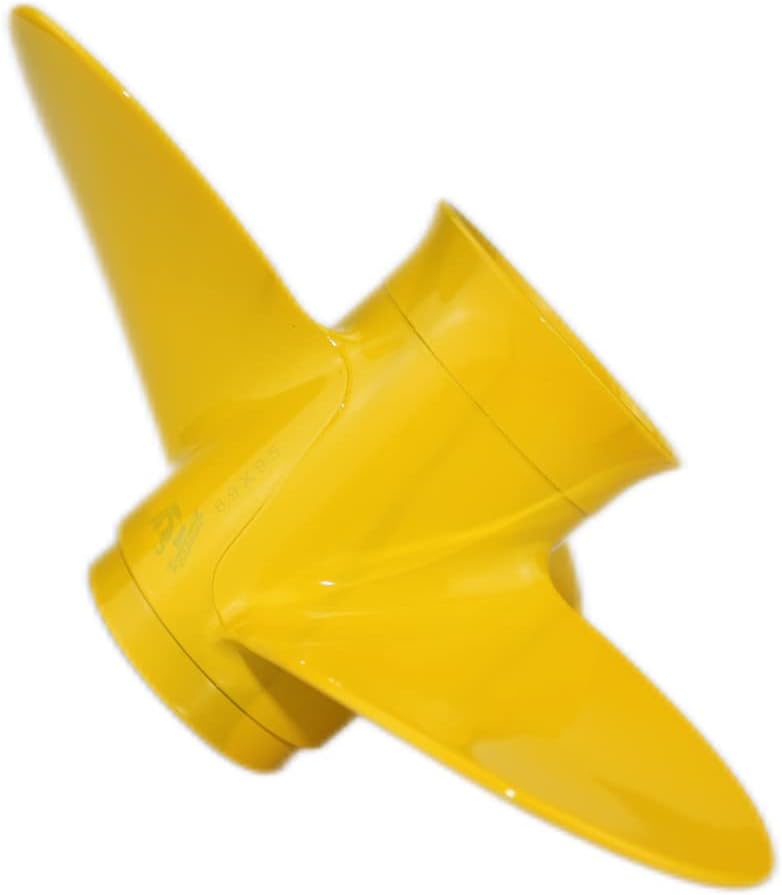 Boatman 8.9x8.5 Boat Propeller fit Tohatsu Motor 8/9.8 HP,Outboard Propeller fit Tohatsu 2/4-stroke Engine (12 Tooch,yellow)