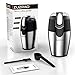 ZUZPAO Electric Coffee Grinder, 200W Stainless Steel Blade Spice Grinder Mills, 2.5 Ounce Capacity Fast Grinding for Coffee Beans, Seeds, Herbs, Pepper, Grains, and Nut